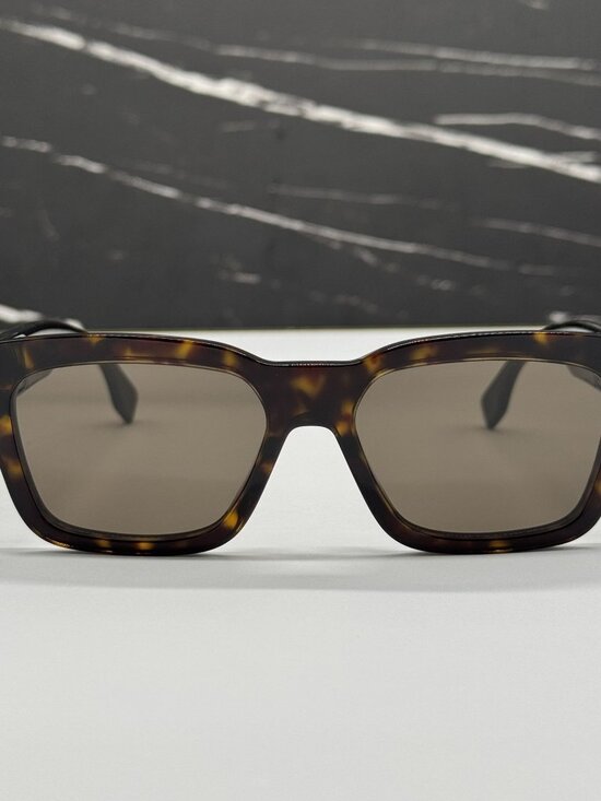 NEW FENDI FE40107I 52E SUNGLASSES HAVANA UNISEX EYEWEAR FENDI main image 6